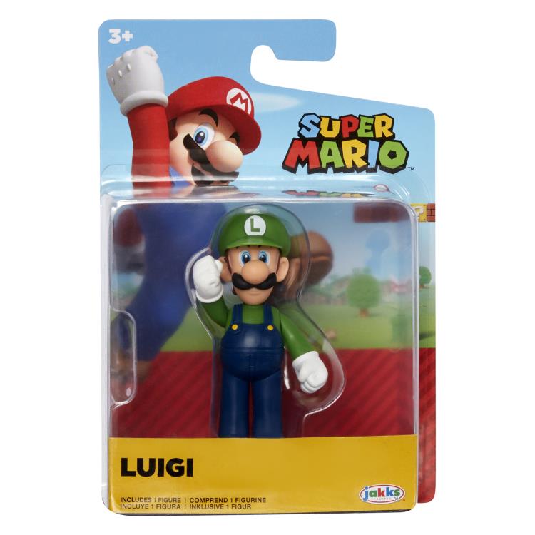 World of Nintendo Luigi (Standing) 2.5-Inch Scale Limited Articulation Figure Gallery Image 4