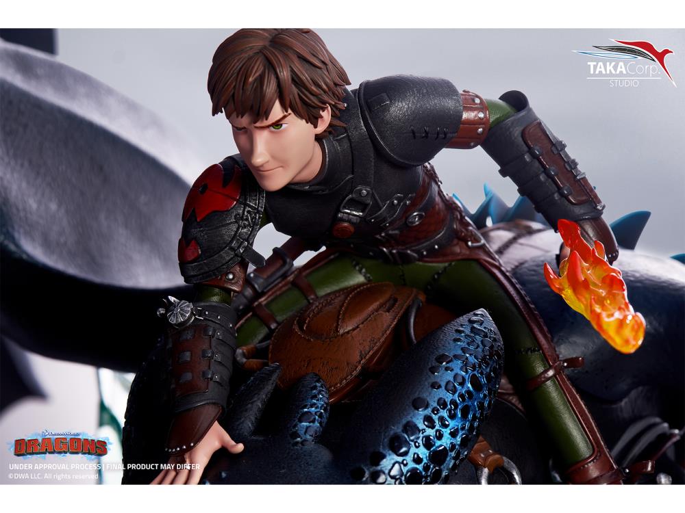 How to Train Your Dragon Hiccup & Toothless 1/6 Scale Limited Edition Statue Gallery Image 16