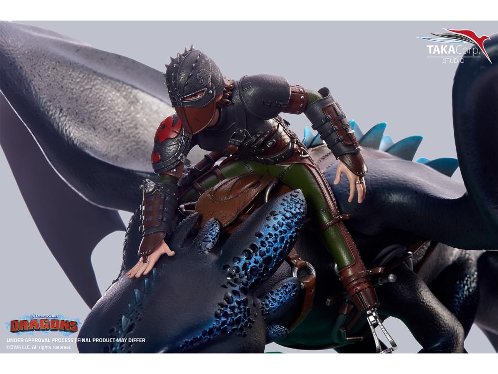 How to Train Your Dragon Hiccup & Toothless 1/6 Scale Limited Edition Statue Gallery Image 19