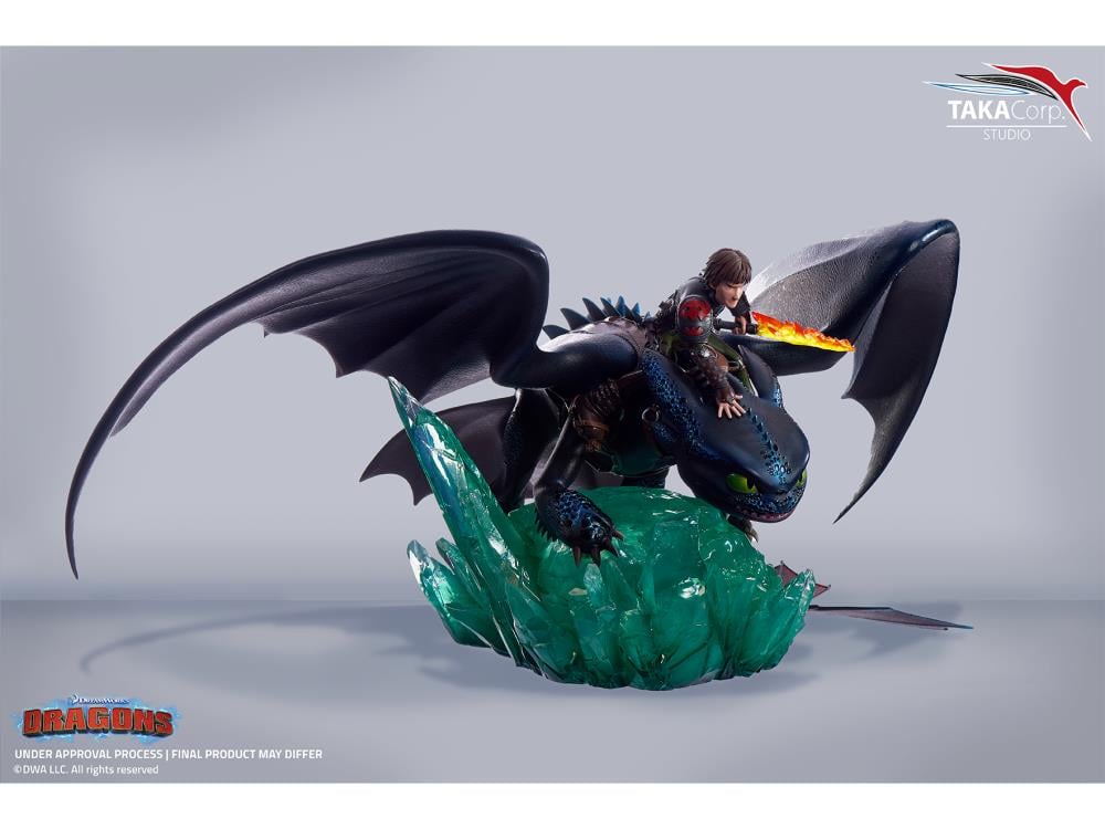 How to Train Your Dragon Hiccup & Toothless 1/6 Scale Limited Edition Statue Gallery Image 4