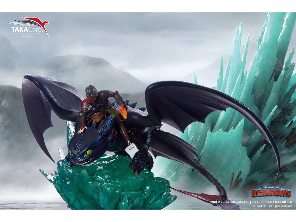 How to Train Your Dragon Hiccup & Toothless 1/6 Scale Limited Edition Statue Gallery Image 10