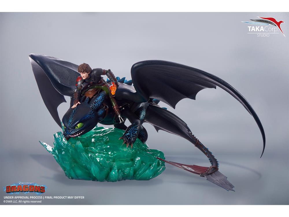 How to Train Your Dragon Hiccup & Toothless 1/6 Scale Limited Edition Statue Gallery Image 8