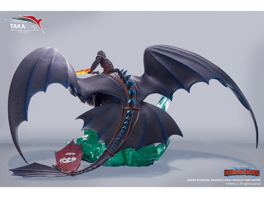 How to Train Your Dragon Hiccup & Toothless 1/6 Scale Limited Edition Statue Gallery Image 7
