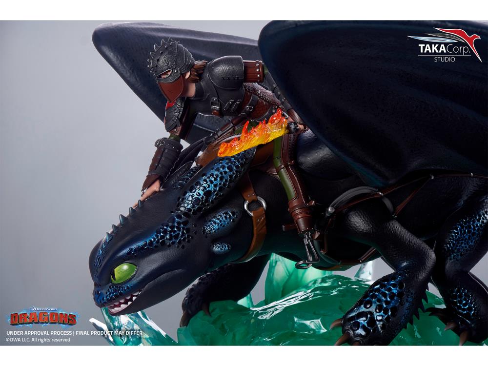 How to Train Your Dragon Hiccup & Toothless 1/6 Scale Limited Edition Statue Gallery Image 13