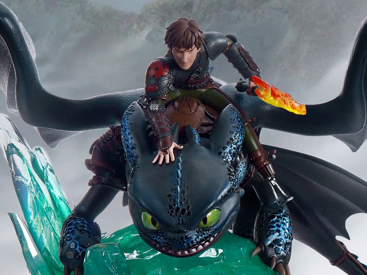 How to Train Your Dragon Hiccup & Toothless 1/6 Scale Limited Edition Statue Gallery Image 1
