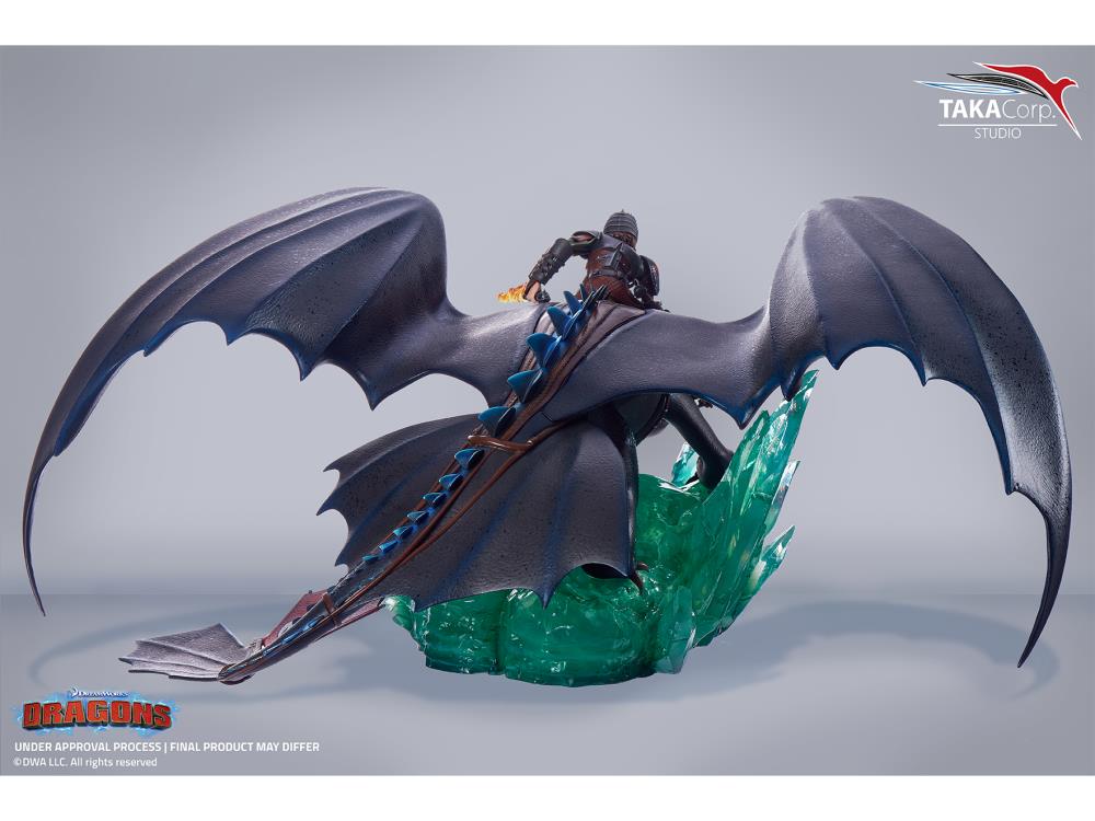 How to Train Your Dragon Hiccup & Toothless 1/6 Scale Limited Edition Statue Gallery Image 6