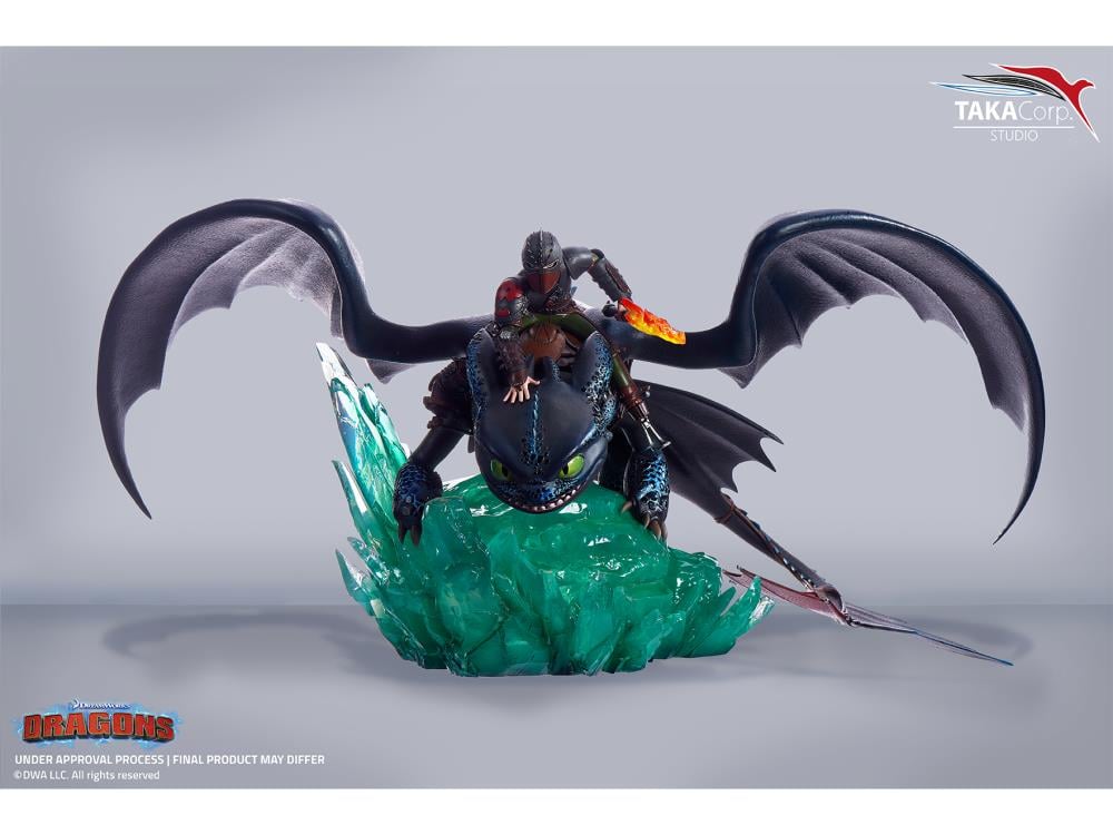 How to Train Your Dragon Hiccup & Toothless 1/6 Scale Limited Edition Statue Gallery Image 3