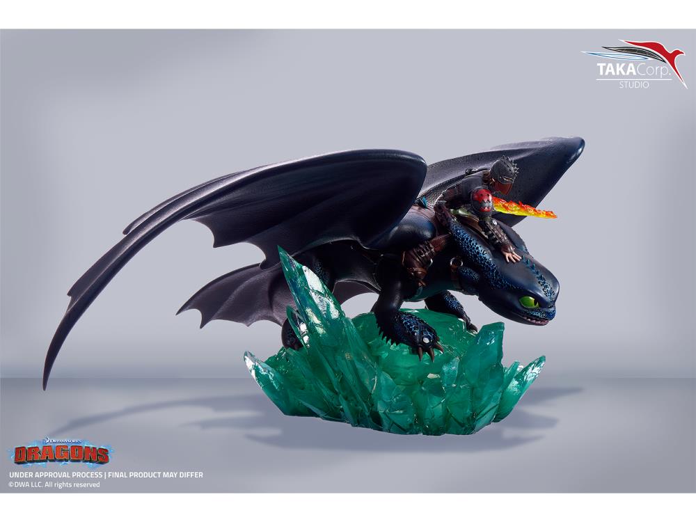 How to Train Your Dragon Hiccup & Toothless 1/6 Scale Limited Edition Statue Gallery Image 5
