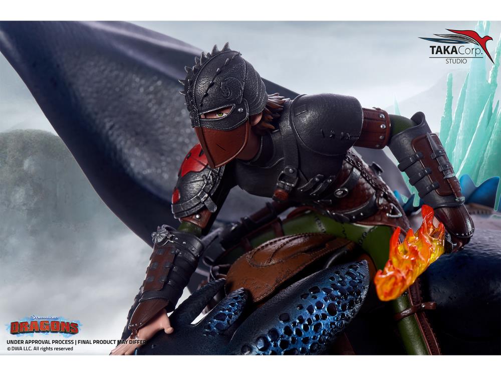 How to Train Your Dragon Hiccup & Toothless 1/6 Scale Limited Edition Statue Gallery Image 12