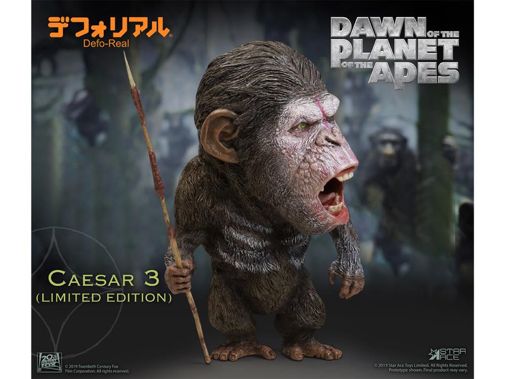 Dawn of the Planet of the Apes Defo-Real Caesar (Spear) Limited Edition Gallery Image 4