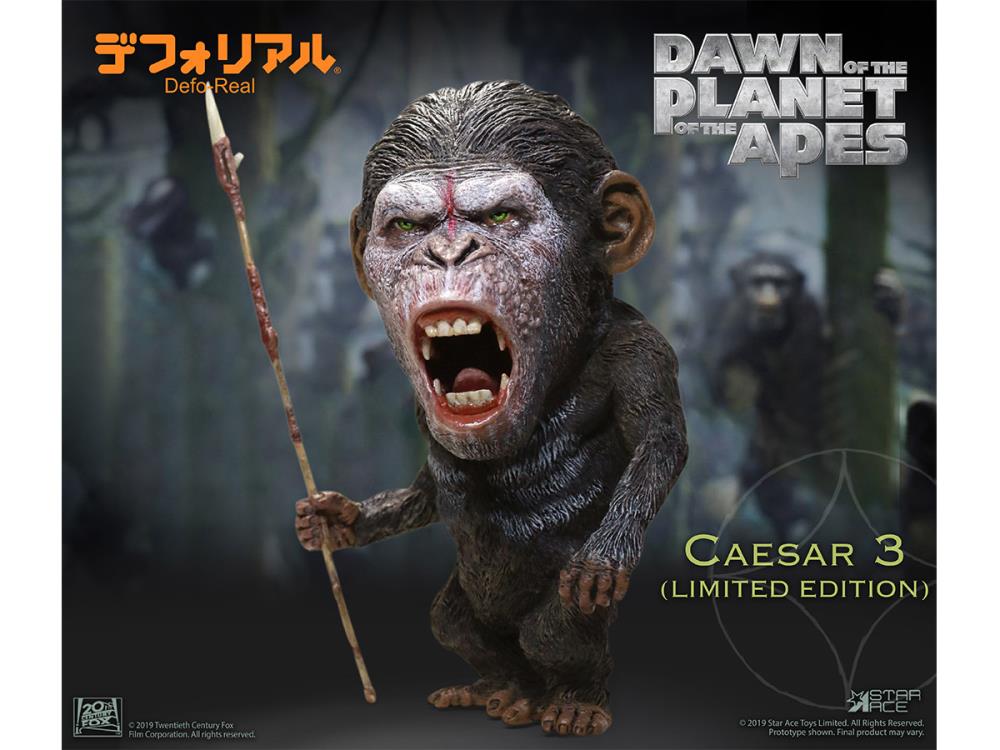 Dawn of the Planet of the Apes Defo-Real Caesar (Spear) Limited Edition Gallery Image 3