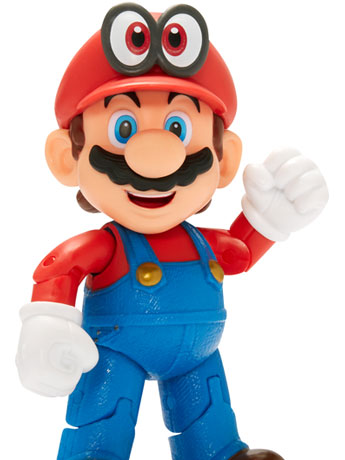 World of Nintendo 4" Cappy Mario (Power Moon) Figure Gallery Image 2