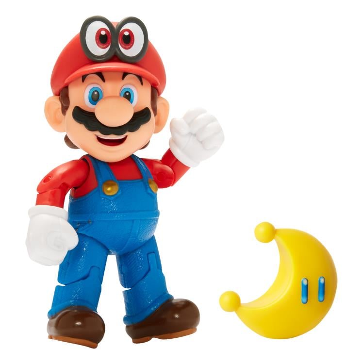 World of Nintendo 4" Cappy Mario (Power Moon) Figure Gallery Image 3