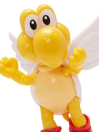 World of Nintendo 4" Koopa Paratroopa (Red) Figure Gallery Image 2
