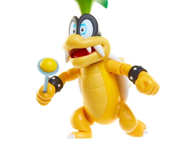 World of Nintendo Iggy Koopa with Wand 4-Inch Scale Figure Gallery Image 1