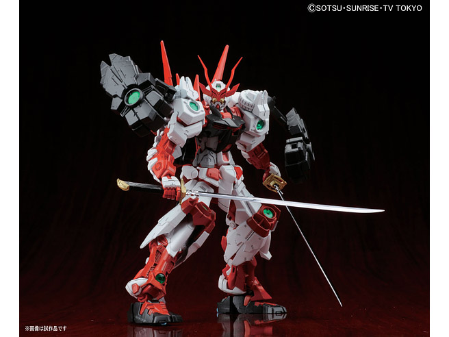 Gundam Build Fighters MG Sengoku Astray 1/100 Scale Model Kit Gallery Image 5