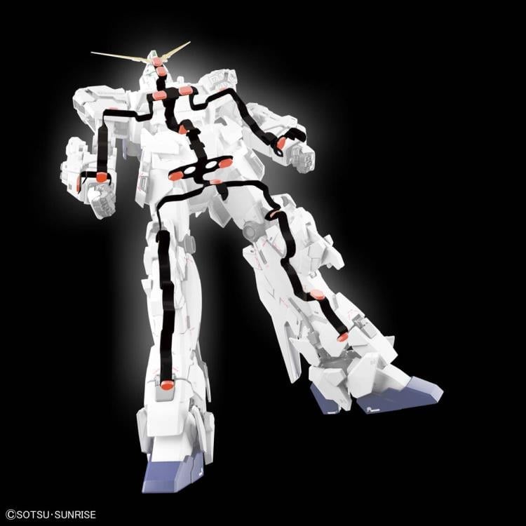 Mobile Suit Gundam Unicorn MGEX RX-0 Unicorn Gundam (Ka Ver.) 40th Anniversary 1/100 Scale Model Kit Gallery Image 7