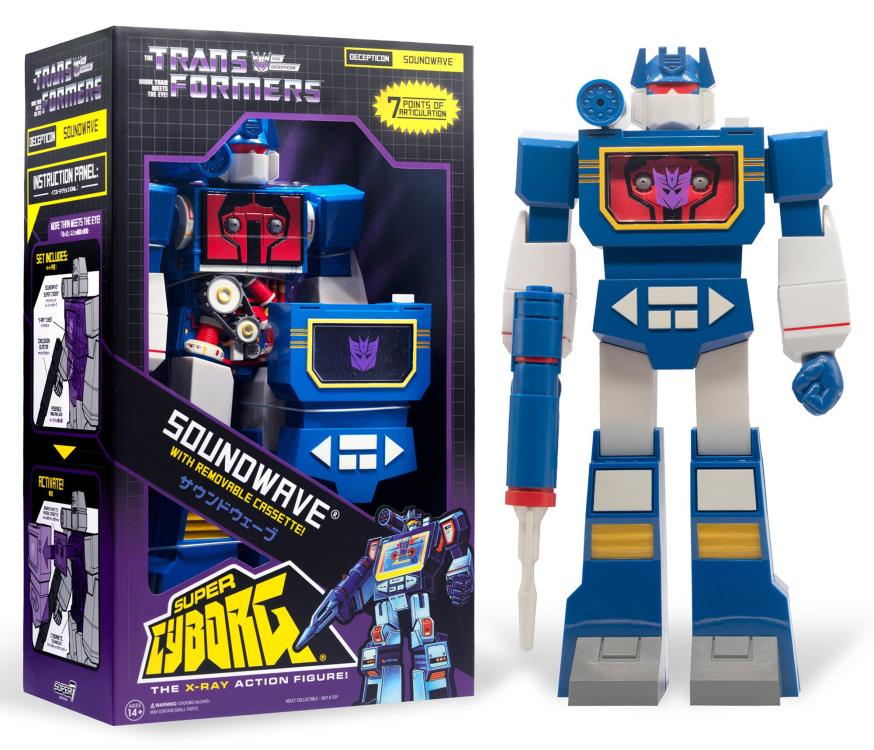 Transformers G1 Super Cyborg Soundwave Gallery Image 5