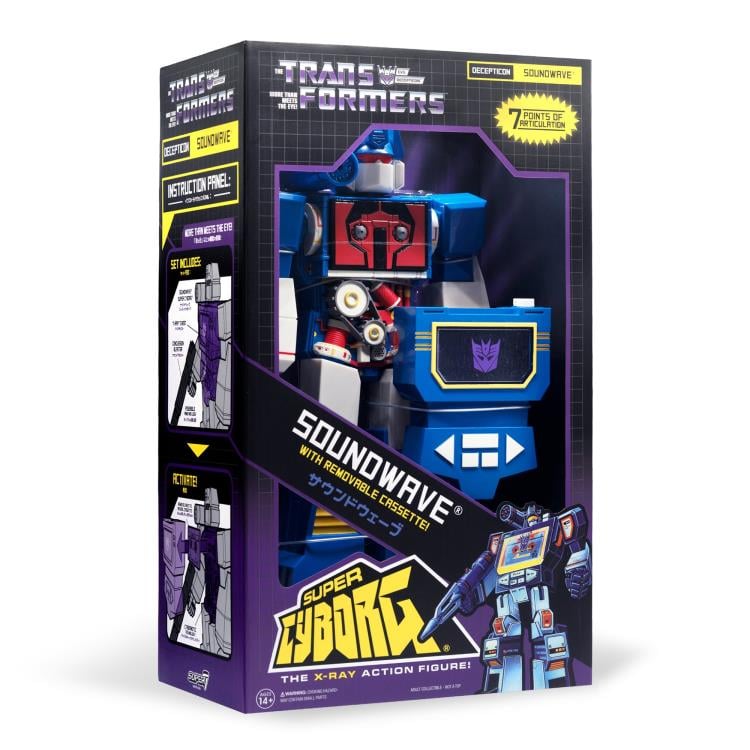 Transformers G1 Super Cyborg Soundwave Gallery Image 6