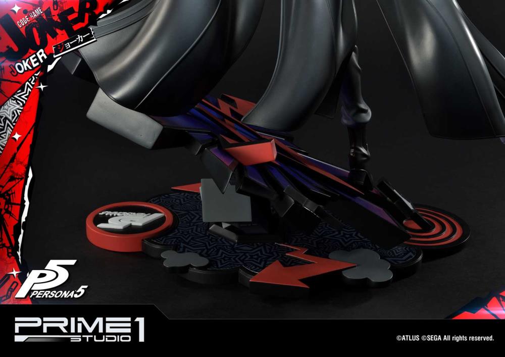Persona 5 Premium Masterline Joker 1/4 Scale Statue Gallery Image 12