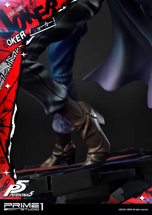 Persona 5 Premium Masterline Joker 1/4 Scale Statue Gallery Image 10