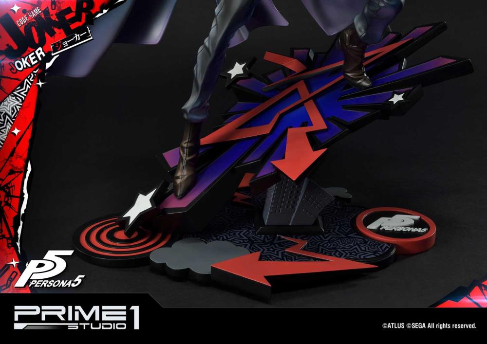 Persona 5 Premium Masterline Joker 1/4 Scale Statue Gallery Image 11