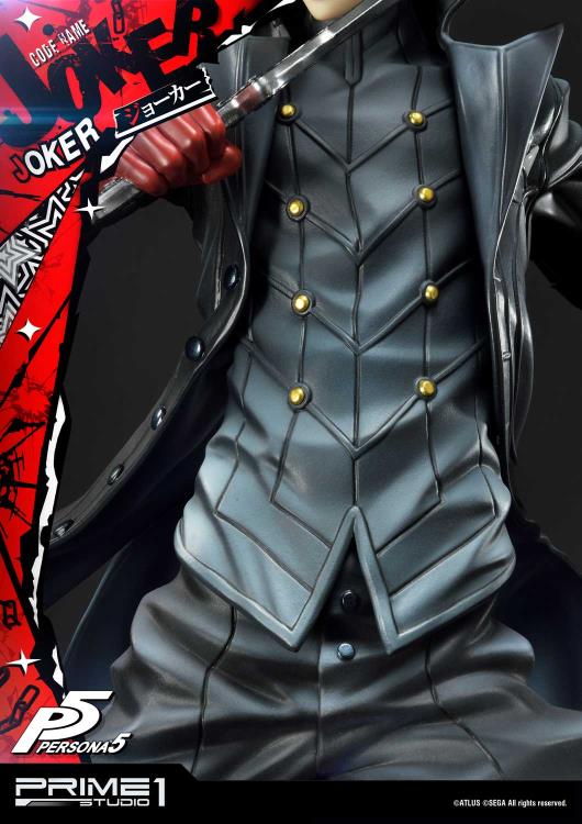 Persona 5 Premium Masterline Joker 1/4 Scale Statue Gallery Image 7