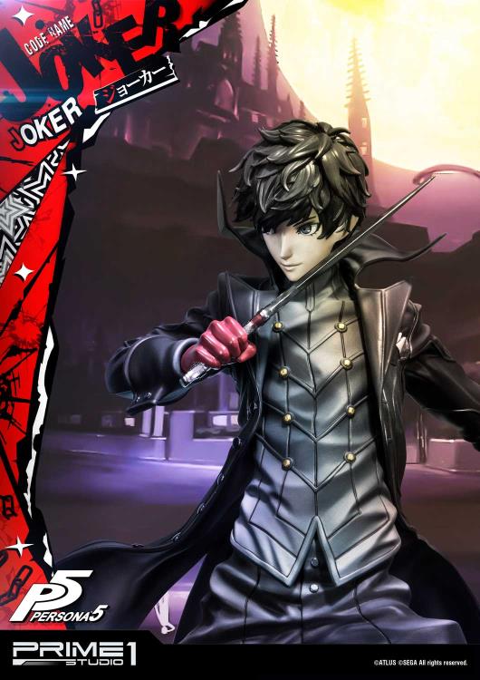 Persona 5 Premium Masterline Joker 1/4 Scale Statue Gallery Image 9