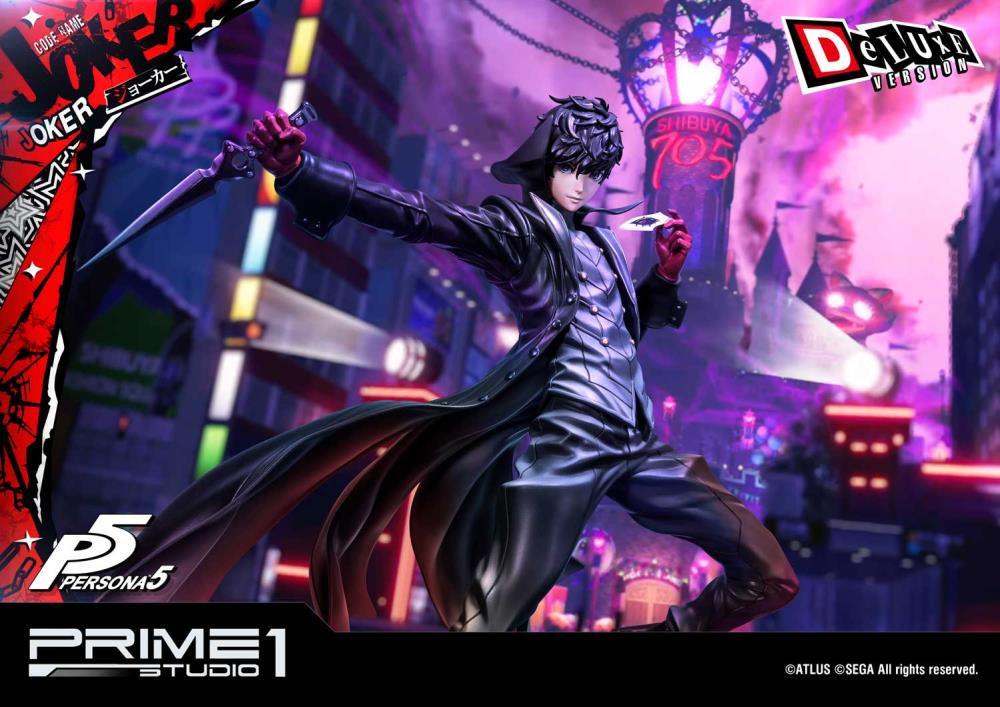 Persona 5 Premium Masterline Joker (Deluxe Ver.) 1/4 Scale Statue Gallery Image 10