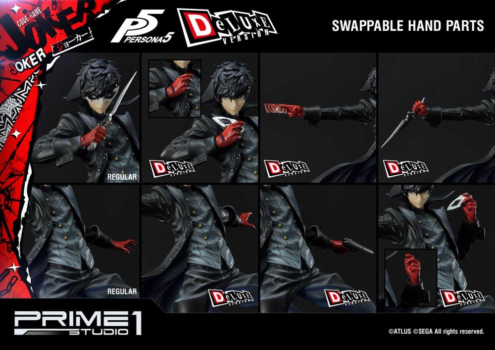 Persona 5 Premium Masterline Joker (Deluxe Ver.) 1/4 Scale Statue Gallery Image 13