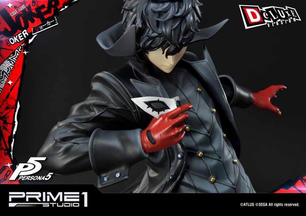 Persona 5 Premium Masterline Joker (Deluxe Ver.) 1/4 Scale Statue Gallery Image 12