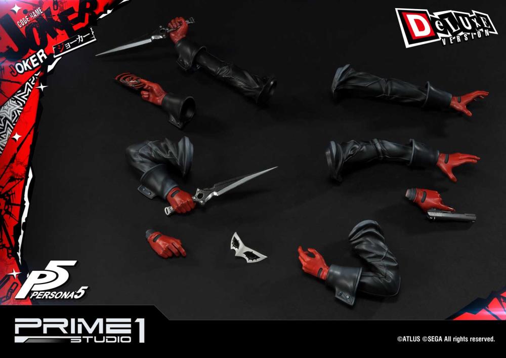Persona 5 Premium Masterline Joker (Deluxe Ver.) 1/4 Scale Statue Gallery Image 15