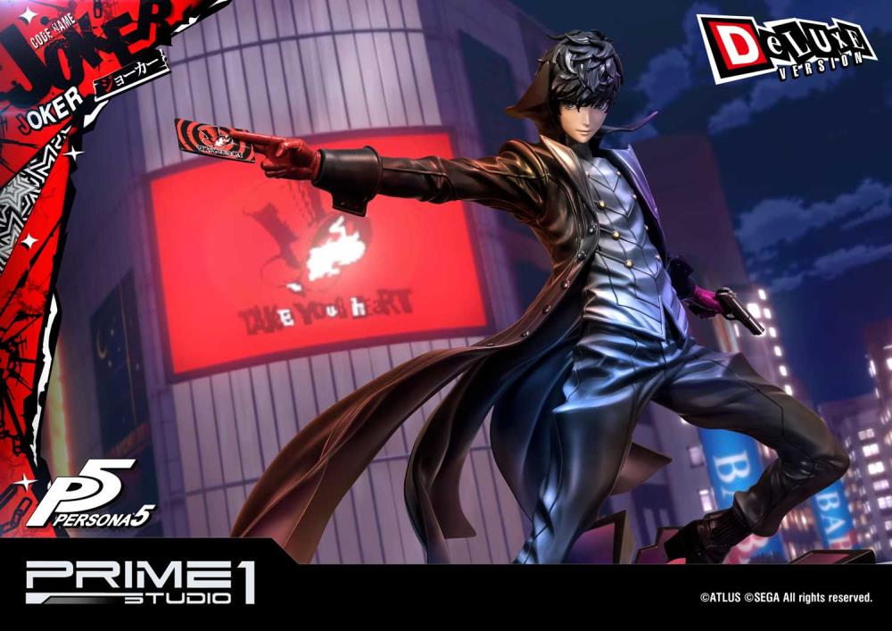 Persona 5 Premium Masterline Joker (Deluxe Ver.) 1/4 Scale Statue Gallery Image 11