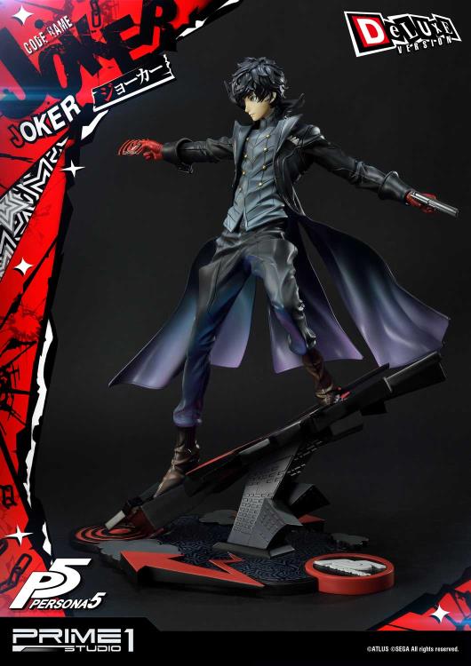 Persona 5 Premium Masterline Joker (Deluxe Ver.) 1/4 Scale Statue Gallery Image 3