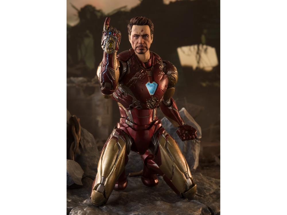 Avengers: Endgame S.H.Figuarts Iron Man Mark LXXXV (I Am Iron Man Edition) Exclusive Action Figure Gallery Image 3