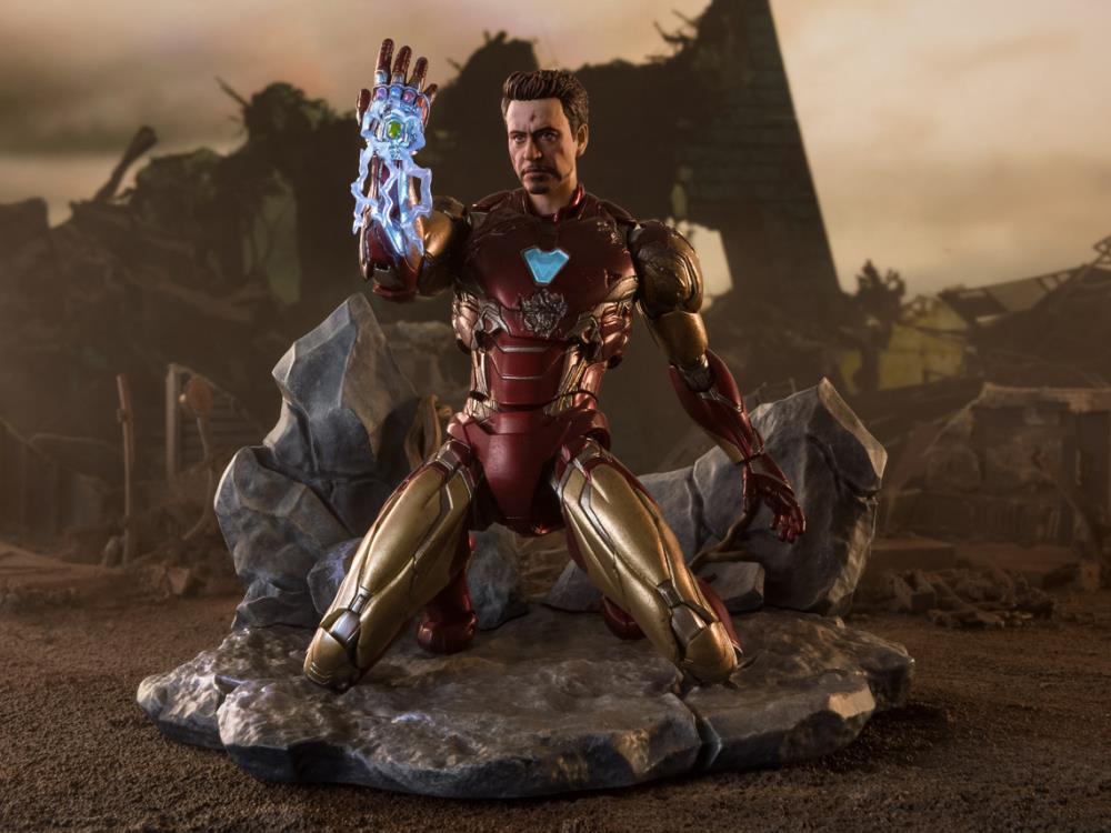Avengers: Endgame S.H.Figuarts Iron Man Mark LXXXV (I Am Iron Man Edition) Exclusive Action Figure Gallery Image 4