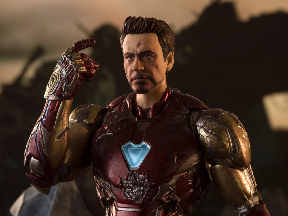 Avengers: Endgame S.H.Figuarts Iron Man Mark LXXXV (I Am Iron Man Edition) Exclusive Action Figure Gallery Image 8