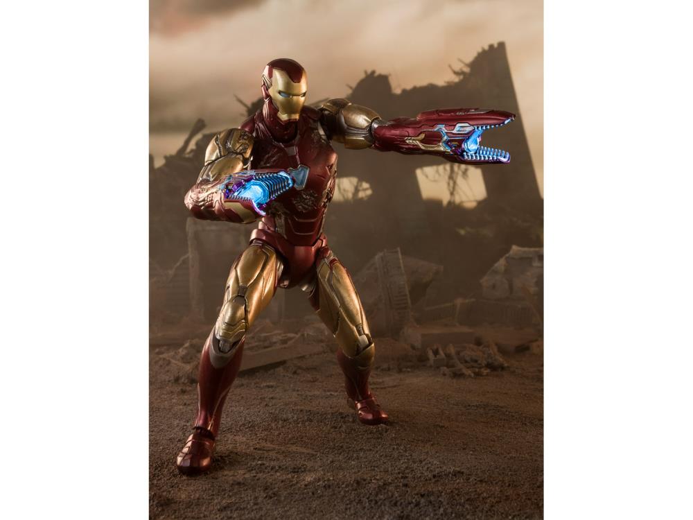 Avengers: Endgame S.H.Figuarts Iron Man Mark LXXXV (I Am Iron Man Edition) Exclusive Action Figure Gallery Image 5