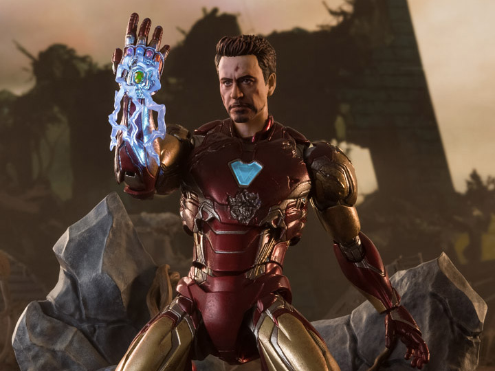 Avengers: Endgame S.H.Figuarts Iron Man Mark LXXXV (I Am Iron Man Edition) Exclusive Action Figure Gallery Image 1
