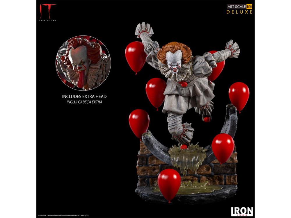 IT Chapter 2 Pennywise 1/10 Art Scale Statue Gallery Image 13