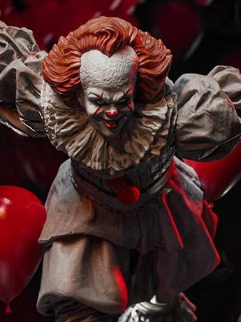 IT Chapter 2 Pennywise 1/10 Art Scale Statue Gallery Image 2
