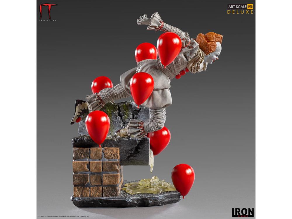 IT Chapter 2 Pennywise 1/10 Art Scale Statue Gallery Image 9