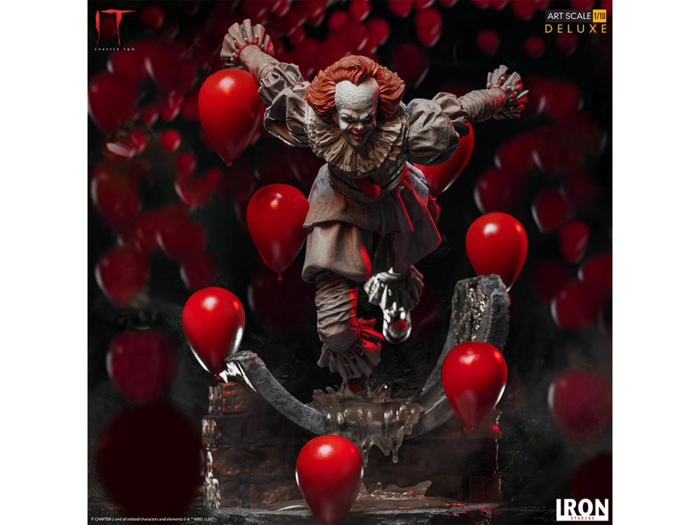 IT Chapter 2 Pennywise 1/10 Art Scale Statue Gallery Image 3