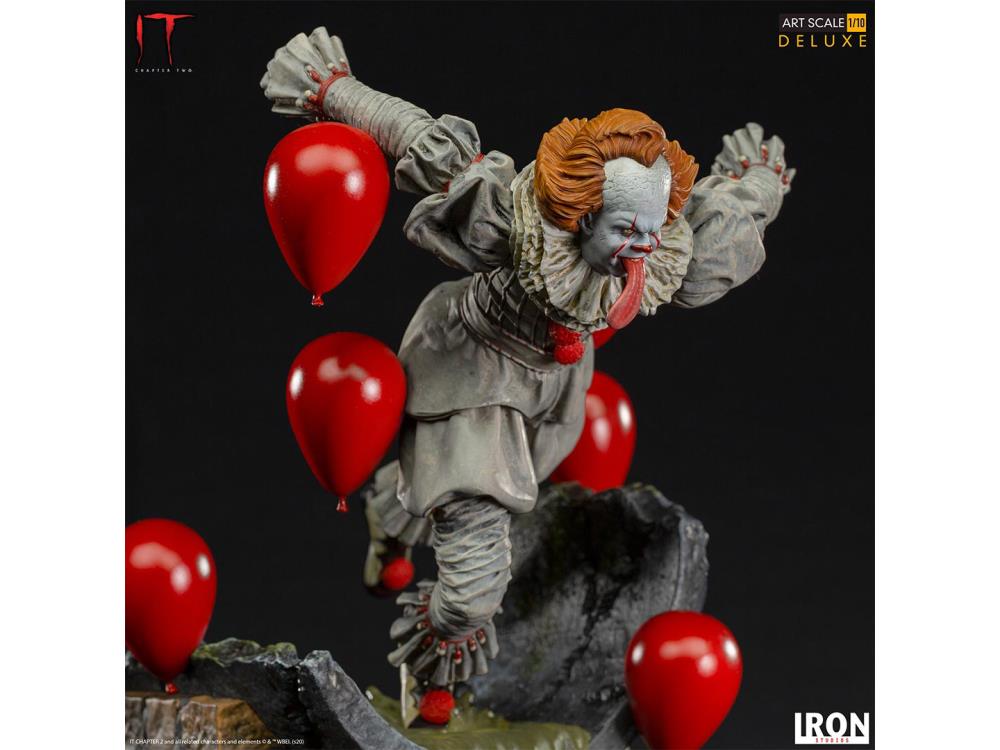 IT Chapter 2 Pennywise 1/10 Art Scale Statue Gallery Image 10