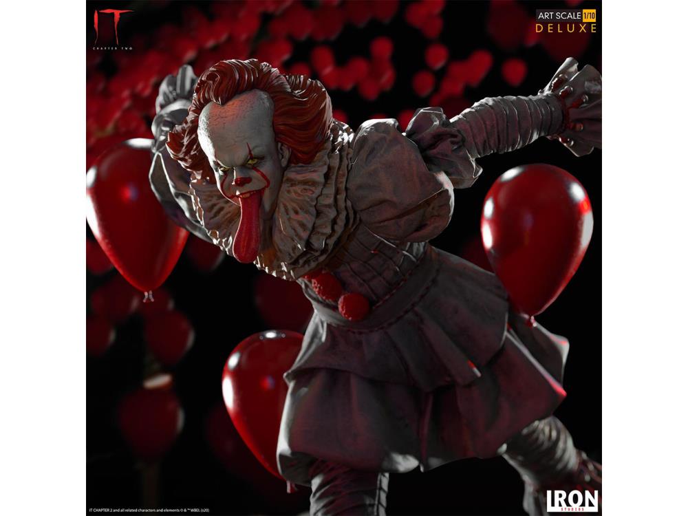 IT Chapter 2 Pennywise 1/10 Art Scale Statue Gallery Image 4