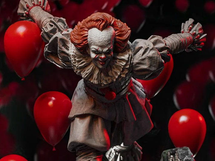 IT Chapter 2 Pennywise 1/10 Art Scale Statue Gallery Image 1