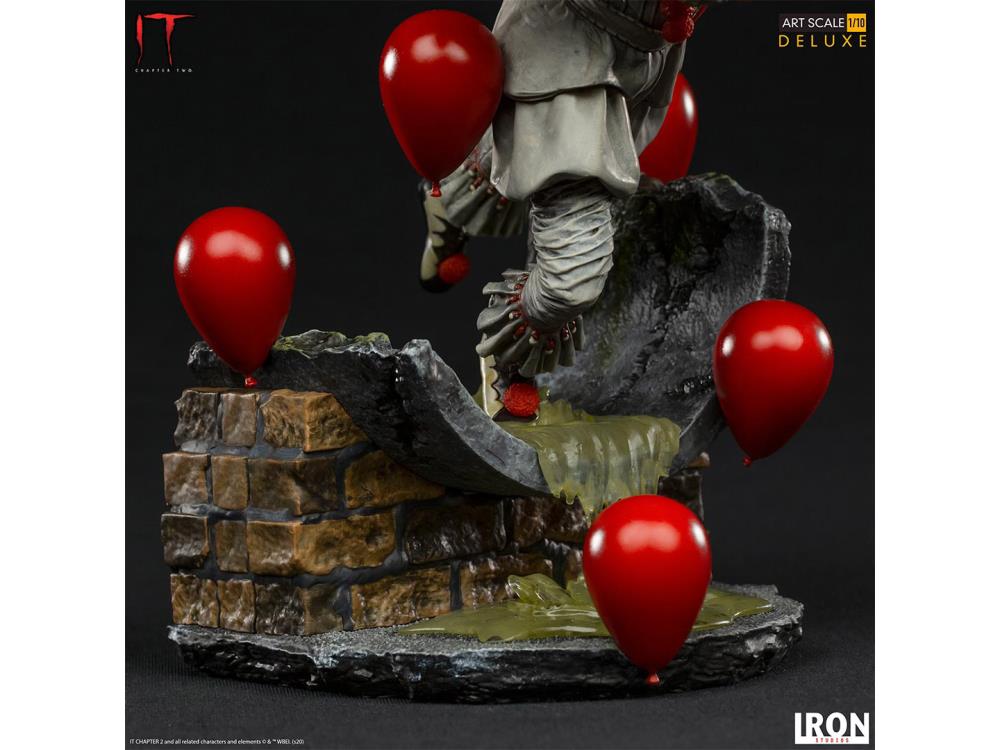 IT Chapter 2 Pennywise 1/10 Art Scale Statue Gallery Image 11