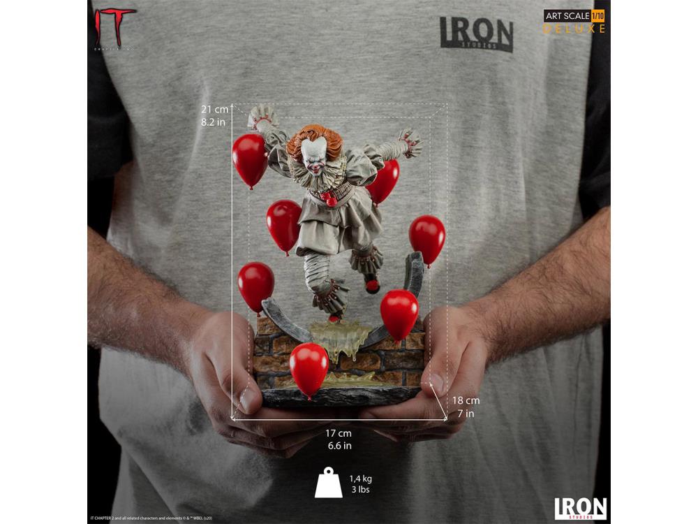 IT Chapter 2 Pennywise 1/10 Art Scale Statue Gallery Image 14