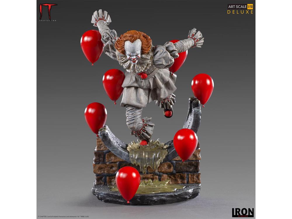 IT Chapter 2 Pennywise 1/10 Art Scale Statue Gallery Image 6