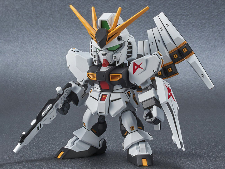 Mobile Suit Gundam: Char's Counterattack SD EX-Standard Nu Gundam Model Kit Gallery Image 1